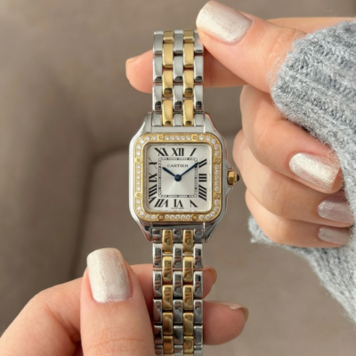 Cartier Panthre de 2Ton-Gold-White