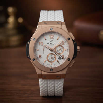Hublot Big Bang Chronograph Copper White  Dial