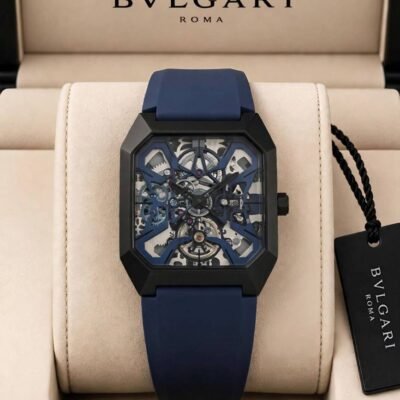 Bvlgari Octo Skeleton Blue-Black