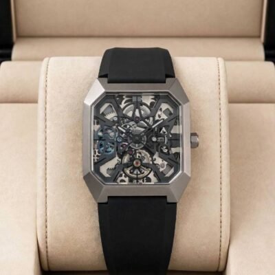 Bvlgari Octo Skeleton Black-Silver
