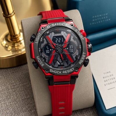 Casio G-Shock analog-digital sports Red