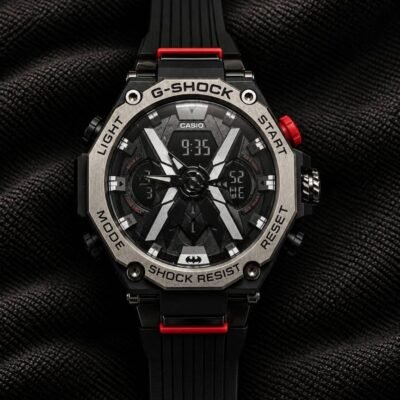 Casio G-Shock analog-digital sports Black Red
