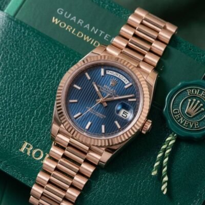 Rolee_x Oyster Perpetual Day Date 40 Battery Copper-Blue
